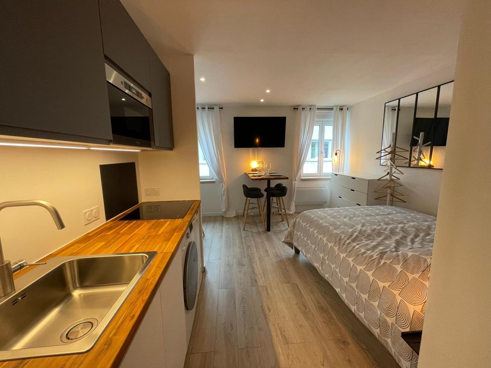 Grand Studio - Le Kleber - Strasbourg Centre Luaran gambar